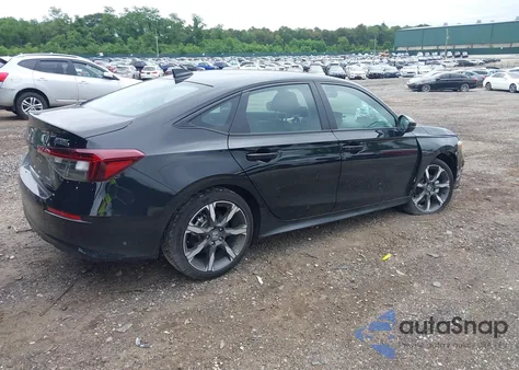 2025 Honda Civic Hybrid Sport/Sport Touring from USA, damaged, VIN 2HGFE4F8XSH323245